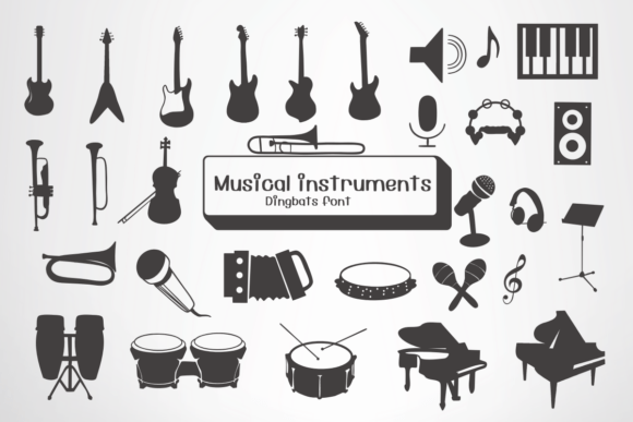 A Real Campaign Review of Musical Instruments Dingbat Font