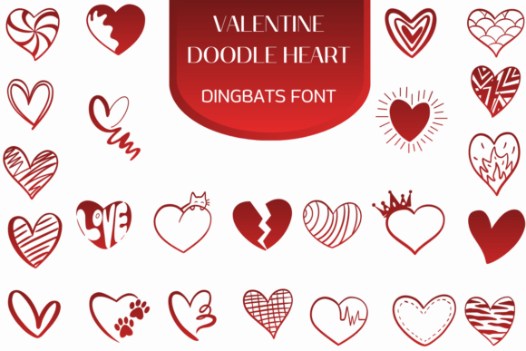 Add Valentine Doodle Heart to Your Creative Projects