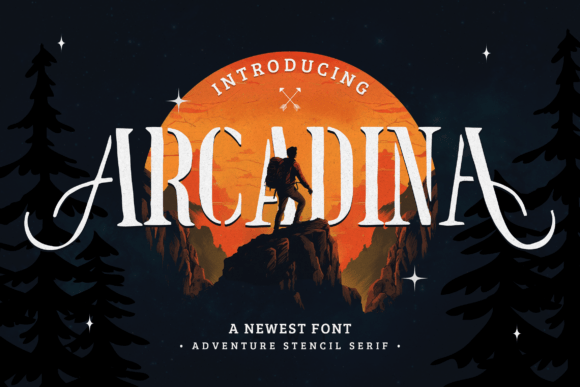 Arcadina: An Adventurous Typeface for Editorial Storytelling