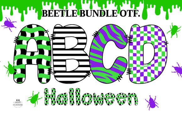 Beetle Army Bundle for Editorial Typography and Branding