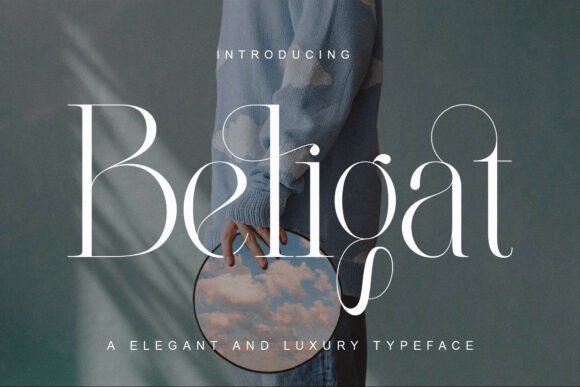 Beligat: A Modern Serif Font for Editorial Elegance