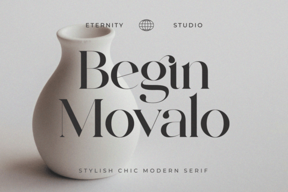 Et Begin Movalo: A Stylish Modern Serif Font for Crafters and Sellers