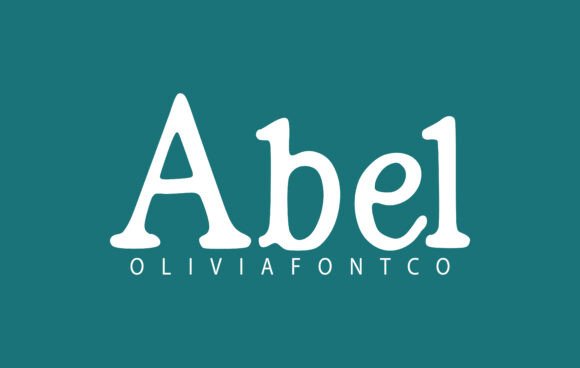 Exploring Abel: A Serif Font with Authentic Handwritten Charm