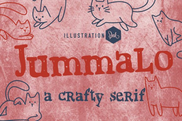 Jummalo: An Editorial Font for Textured Type and Visual Personality