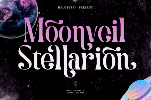 Moonveil Stellarion: A Serif Font for Elegant Editorial Design