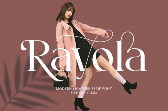 Rayola: A Luxurious Serif Font for Elegant Marketing Campaigns