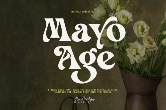 The Mayo Age Serif Font: A Maker's Typeface