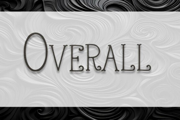 The Overall Font for a Business Looking Polished and Professional