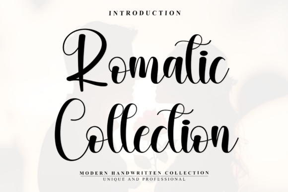 The Romatic Collection Font for Elegant Digital Design