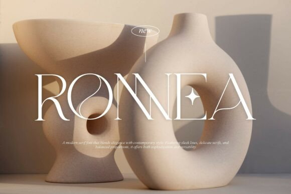 The Ronnea Font: A Modern Serif for Editorial Design