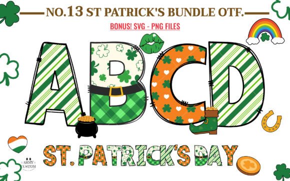 The St. Patrick's Day Bundle Font for Creative Branding Projects