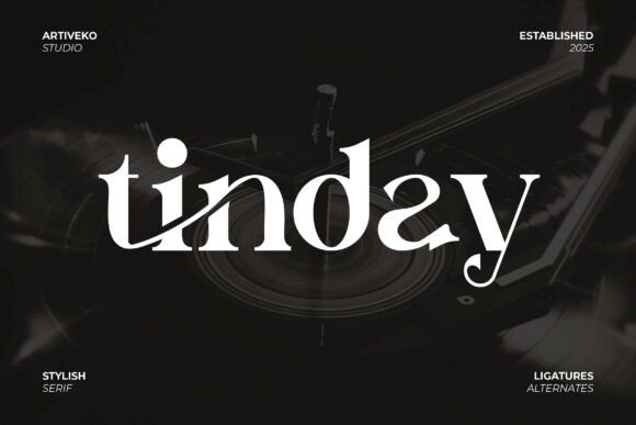 Tinday: A Premium Serif Font for Editorial Sophistication