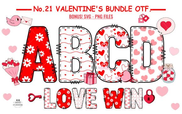 Using the Love Valentine's Bundle Font for Romantic Branding